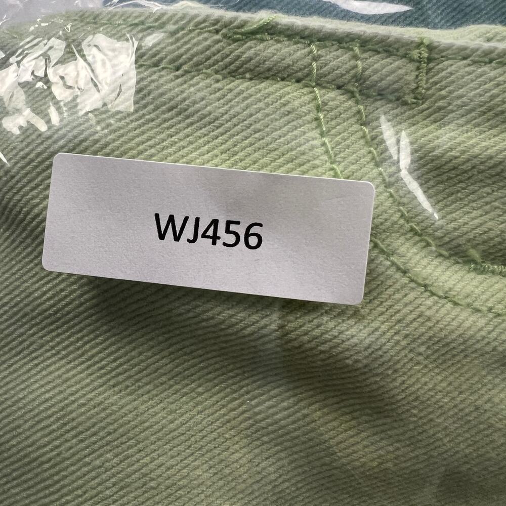 BDG Urban Outfitters High & Wide Ombre Jeans Green Blue Hi Rise Wide Leg Size 26 - Picture 11 of 11